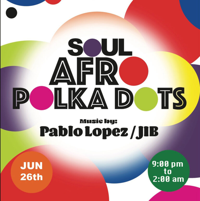 Joy Entertainment present the newest and hottest gay party in Chicago "SOUL" featuring polka dots—a vibrant Afro House experience. Join us for an unforgettable night with our special guest's from Miami.The event features five hours of the finest Afro House music.