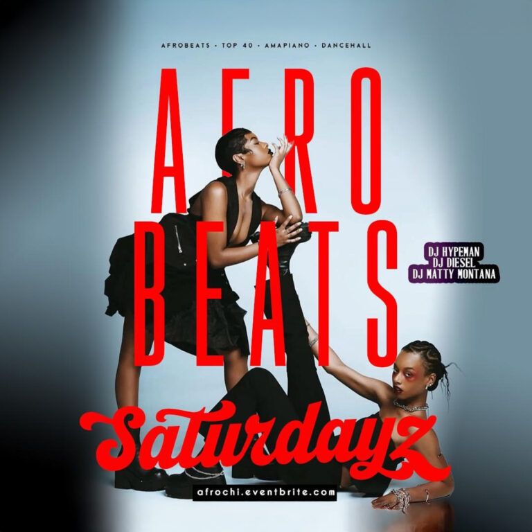 Afrobeats Saturdays: is an electrifying night of music and dance at Masada Nightclub Groove to the hottest tunes in Afrobeats, Amapiano, Dancehall, and RNB.