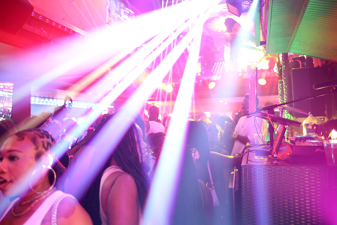 crowd dancing Chicago Masada nightclub