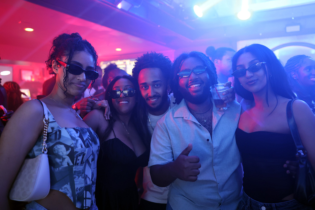 Masada nightclub party crowd