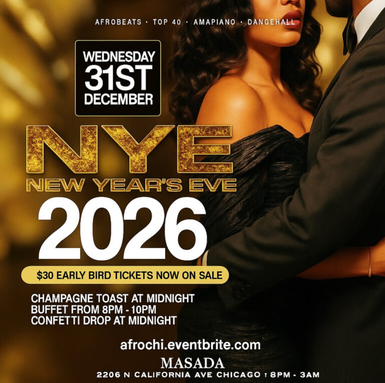 NYE 2026: The Chicago Luxe NYE Experience at Masada Nightclub