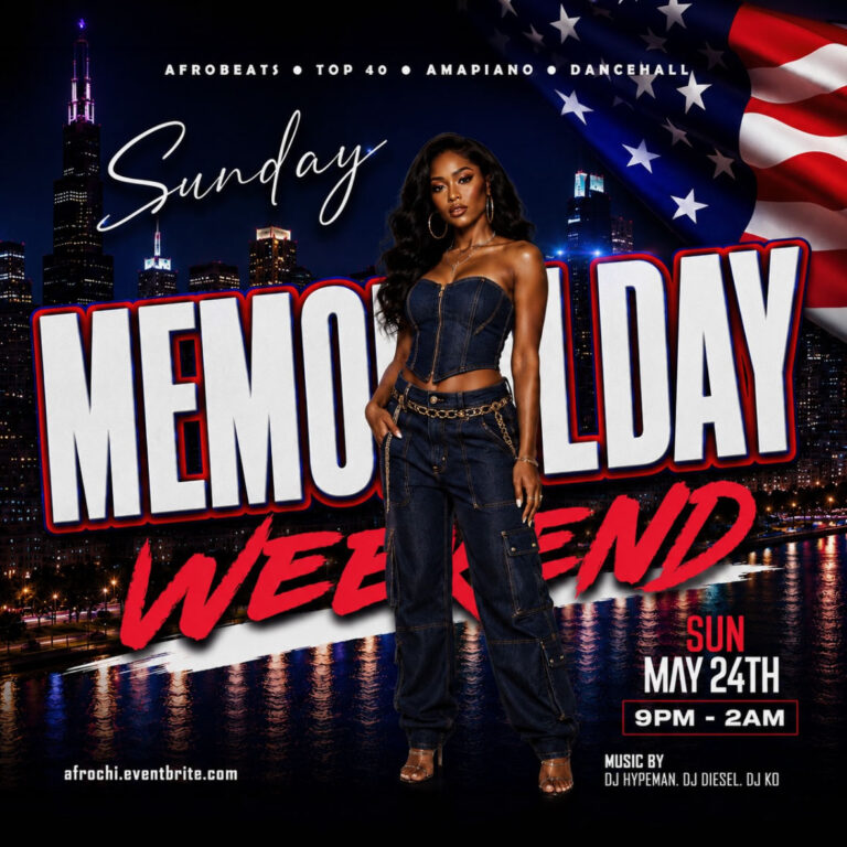 AFROBEATS SUNDAY - One Night Only