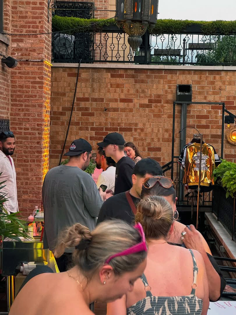 Industry Mondayz Open Decks Crowd in Logan Square Chicago