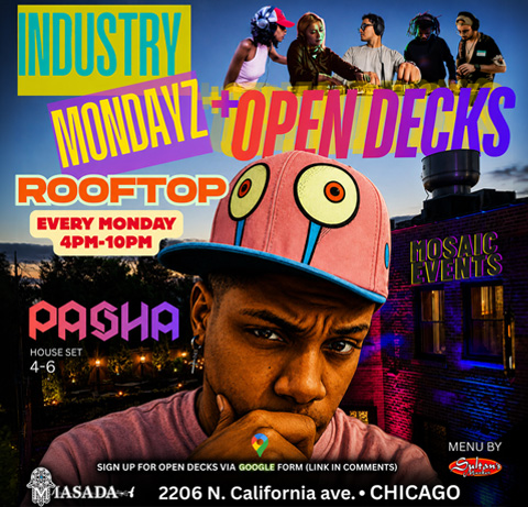 Dj Double-8 Masada Nightclub Industry Mondayz Rooftop Open Decks