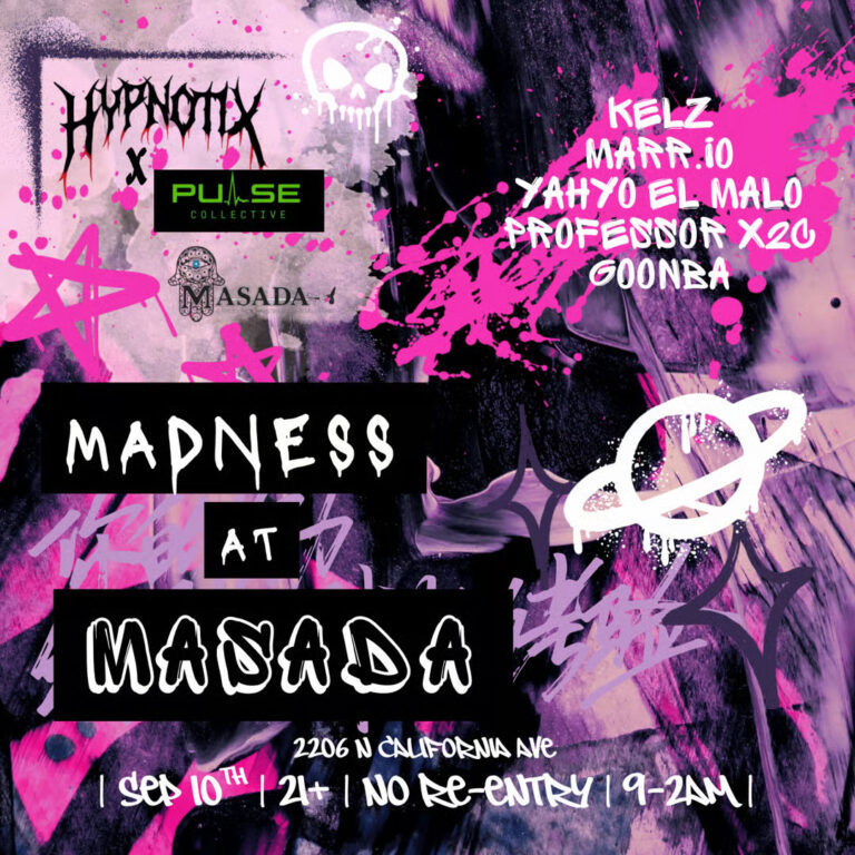 Pulse collective and Hypnotix will bring fire to your soul and embers to your heart. KELZ | MARR.IO | YAHYO EL MALO | PROFESSOR X2C | GOOMBA
